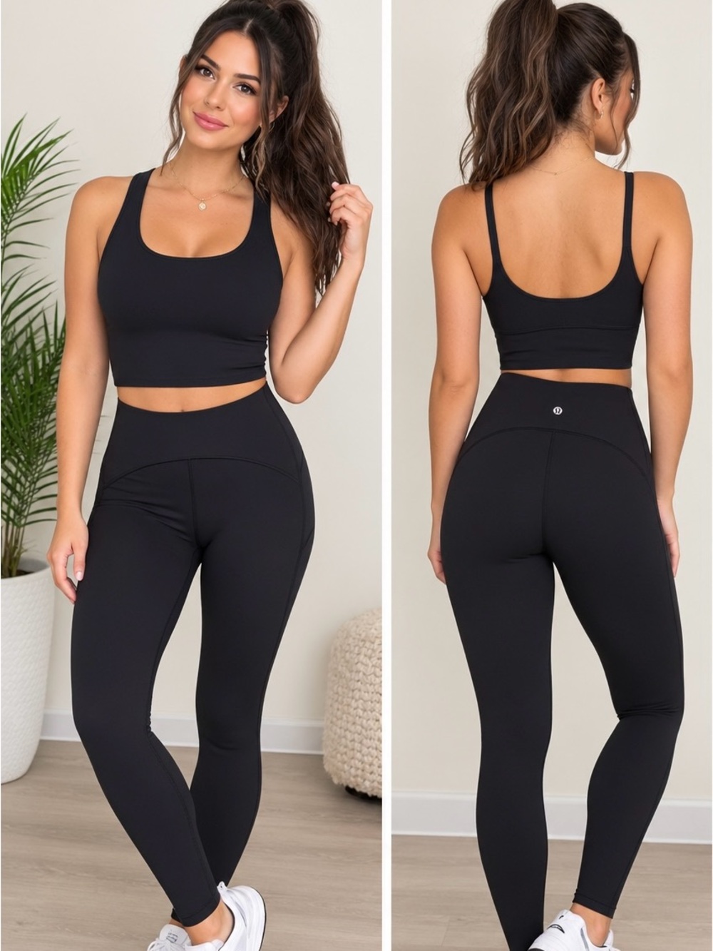 Lululemon High Rise Full Length Yoga Leggings